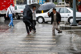پیش بینی باران شدید برای 12 استان