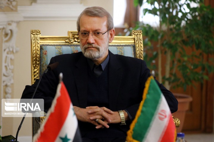 لاریجانی: ایران در بازسازی‌ها کنار سوریه ایستاده است
