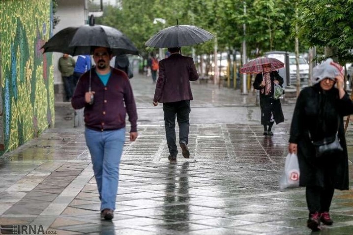 پیش بینی بارشهای بهاری و باد شدید در چند استان