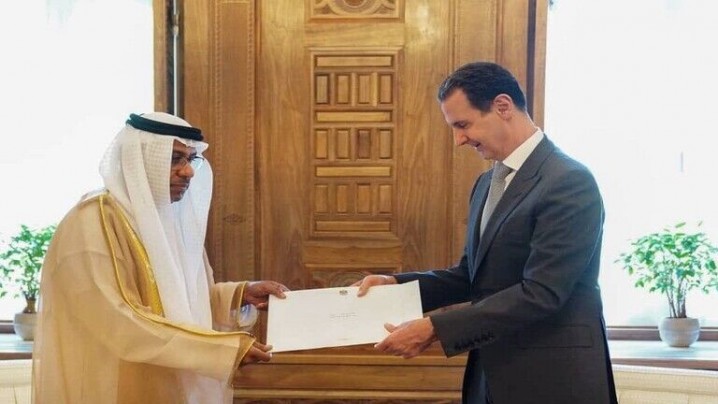 دعوت رئیس امارات از بشار اسد برای شرکت در کنفرانس آب و هوایی دوبی