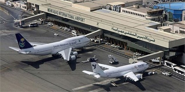 پروازهای فرودگاه مهرآباد با ۶۴۰ پرواز به روال عادی بازگشت