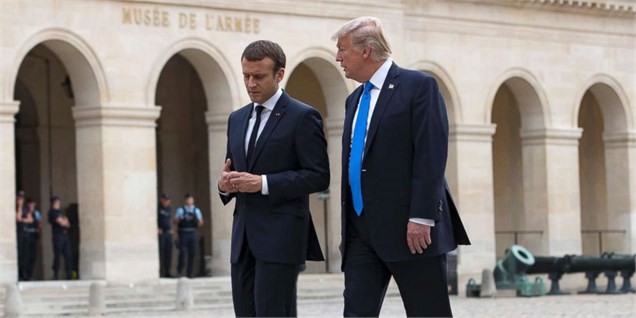 هشدار رییس جمهور فرانسه به ترامپ؛ در جنگ تجاری همه بازنده‌ایم