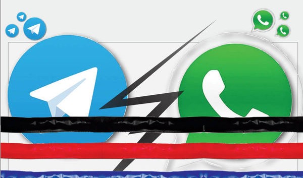 تلگرام یا واتس‌آپ؟