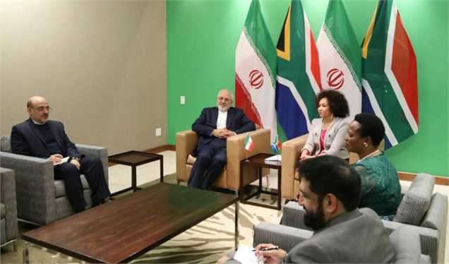 برگزاری دور اول مذاکرات وزیران خارجه ایران و آفریقای جنوبی