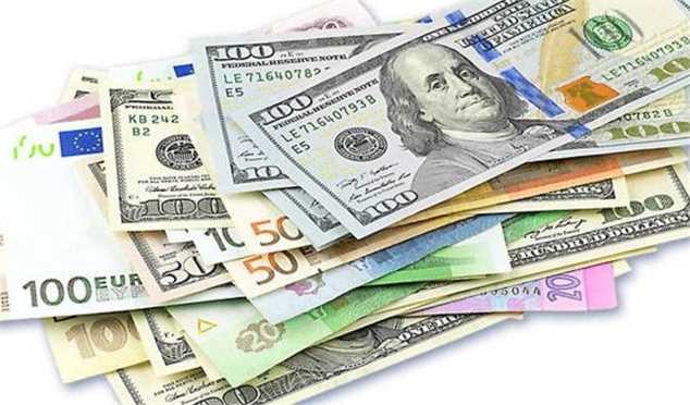 نرخ رسمی یورو و ۲۲ ارز دیگر افزایش یافت