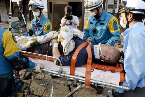 ۱۱ کشته و ۷۶۰ زخمی، نتیجه دومین زمین لرزه بزرگ ژاپن