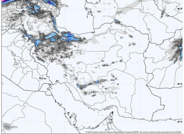 میانگین بارش‌های کل کشور تا نیمه بهمن به وضعیت نرمال می‌رسد