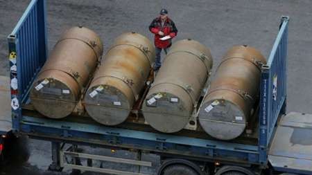 روسیه: انتقال اورانیوم غنی شده از ایران به روسیه به پایان رسید