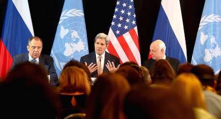 بیانیه مشترک آمریکا وروسیه درباره توافق ترک مخاصمه در سوریه