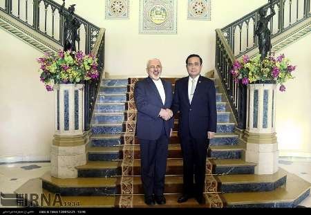 ظریف با نخست وزیر تایلند دیدار کرد