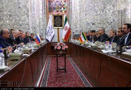 لاریجانی: ایران و روسیه می توانند با کمک یکدیگر، صلح و امنیت را به غرب آسیا بازگردانند