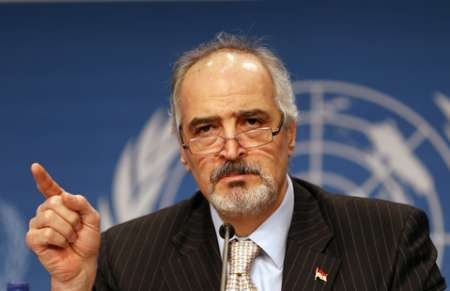 نماینده دائم سوریه در سازمان ملل: قطعنامه آتش بس اجازه بازسازی را به تروریست ها می‌دهد