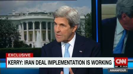 جان کری از توافق هسته ای با ایران دفاع کرد