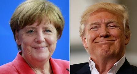 آلمان نگران روابط اقتصادی با امریکا است /واکنش مرکل در قبال تهدیدهای اقتصادی ترامپ