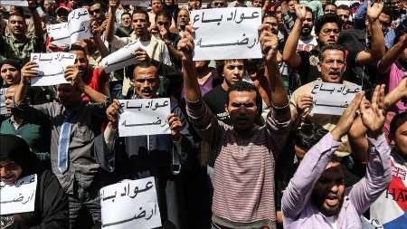 تظاهرات گسترده مردم مصر در اعتراض به واگذاری «تیران» و «صنافیر» به عربستان