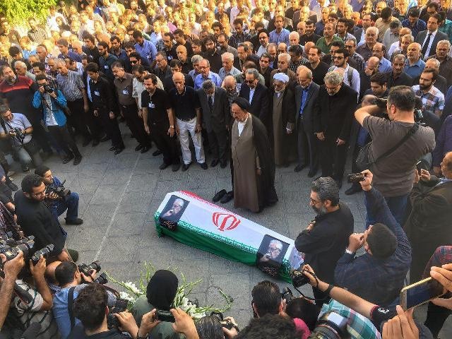 پیکر ابراهیم یزدی در تهران تشییع شد