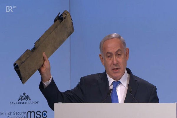 نمایش نتانیاهو درکنفرانس مونیخ نشانه درماندگی تل‌آویو و واشنگتن است