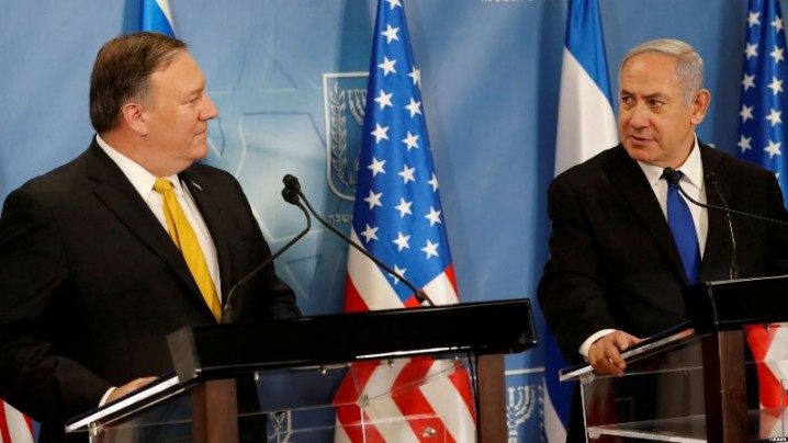 الوطن: پمپئو آرزوهای دست نیافتنی نتانیاهو را به زبان راند