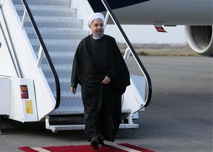 روحانی به تهران بازگشت