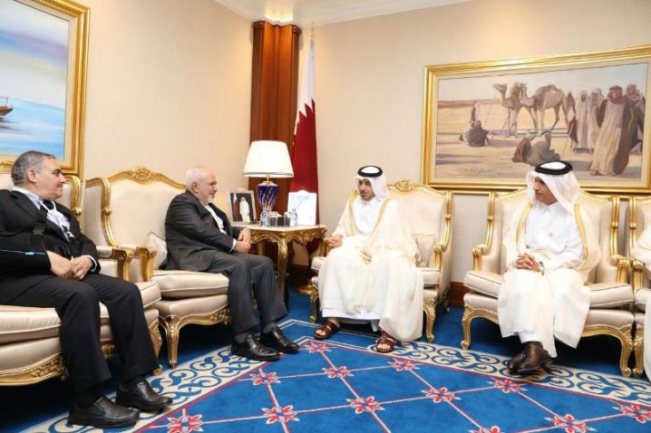 Iran\'s FM meets Qatari PM