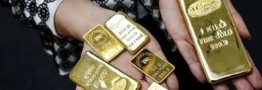 بهای طلا امروز دوشنبه در بازارهای جهانی