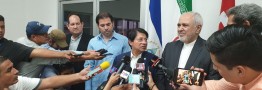 ظریف وارد نیکاراگوا شد