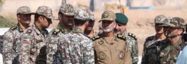 فرمانده کل ارتش از مواضع پدافندی نیروگاه اتمی بوشهر بازدید کرد