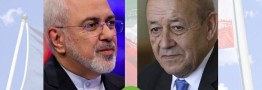 وزیران خارجه ایران و فرانسه مسایل مربوط به شیوع کرونا را بررسی کردند