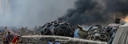 انفجار بیروت ۳۰۰ هزار بی خانمان برجا گذاشت