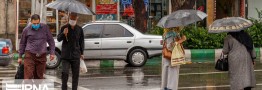 تداوم فعالیت سامانه بارشی در تهران، البرز و ۸ استان دیگر