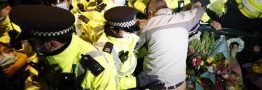 خشونت پلیس لندن در تجمع یادبود قتل زن جوان
