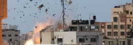 رژیم صهیونیستی ۱۲۲ بار غزه را بمباران کرده است