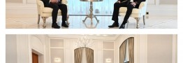 دیدار وزیر امور خارجه ایران با رئیس جمهوری آذربایجان