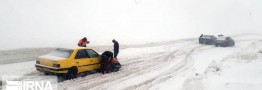 بارش برف و باران در جاده&zwnj;های ۹ استان