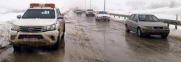 جاده&zwnj;های شمالی برفی و بارانی است/ اعلام ترافیک سنگین در مسیرهای منتهی به تهران