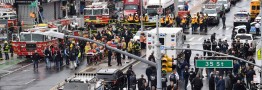 شمار مجروحان تیراندازی مترو نیویورک به ۲۹ نفر رسید/تعیین جایزه برای دستگیری مظنون