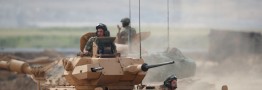 حمله توپخانه‌ای گروه‌های وابسته به ترکیه به شمال شرق سوریه