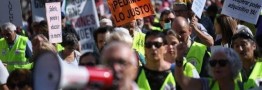 افزایش دستمزد؛ مطالبه هزاران معترض اسپانیایی