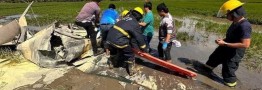 سقوط هواپیمای آموزشی در فیلیپین ۲ کشته برجای گذاشت