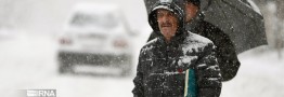 بارش برف همراه با کاهش دما، از فردا