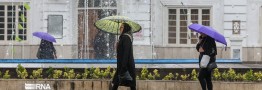 رگبار تابستانی در شمال و جنوب/ خیزش گردوخاک در مرکز و غرب