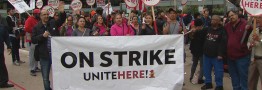 اعتصاب کارکنان هتل‌ها در آمریکا