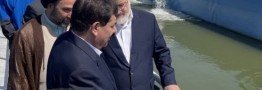 بازهم وعده صادق دولت/ تصفیه&zwnj;خانه فاضلاب و خط انتقال آب به دریاچه ارومیه افتتاح شد