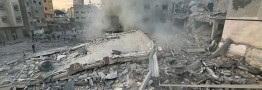 آغاز ماه مبارک رمضان در غزه زیر بمباران و محاصره و مساجد ویران