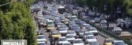 ترافیک سنگین در آزادراه قزوین- کرج- تهران
