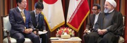 دیدار نخست وزیر ژاپن با روحانی