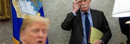 مشاجره لفظی ترامپ و بولتون پیش از اخراج از کاخ سفید بر سر ایران