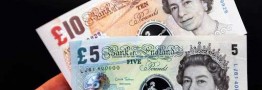 نوسان پوند انگلیس در برابر دلار و یورو