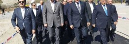 آغاز بتن&zwnj;ریزی ساخت پل آغبند در مرز ایران و آذربایجان