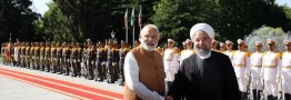 President Rouhani rolls out red carpet for Indian PM Modi 